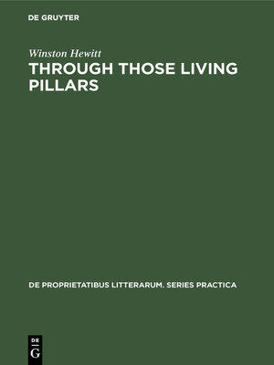 cover image of Through those living pillars